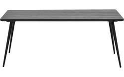 Goossens eettafel bjarte zwart eiken - 8203410-01
