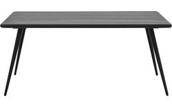 Goossens eettafel bjarte zwart eiken - 8203407-01