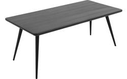 Goossens eettafel bjarte zwart eiken - 8203412-03