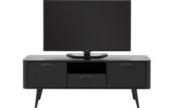 Goossens tv meubel bjarte zwart eiken - 8203423-03