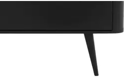 Goossens tv dressoir bjarte zwart eiken - 8203425-A-01