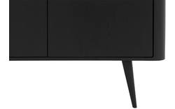 Goossens opbergkast bjarte zwart eiken - 8203430-A-01