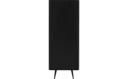 Goossens opbergkast bjarte zwart eiken - 8203431-01