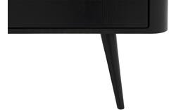 Goossens opbergkast bjarte zwart eiken - 8203431-01