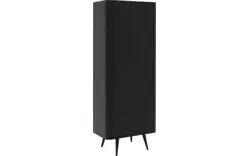 Goossens opbergkast bjarte zwart eiken - 8203431-A-01