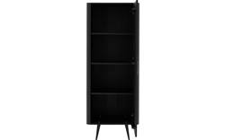 Goossens opbergkast bjarte zwart eiken - 8203431-A-01