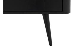 Goossens opbergkast bjarte zwart eiken - 8203431-A-01