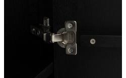 Goossens opbergkast bjarte zwart eiken - 8203431-A-01