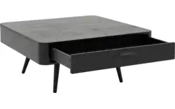 Goossens salontafel bjarte zwart eiken - 8203434-01