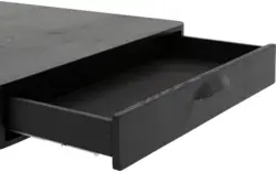 Goossens salontafel bjarte zwart eiken - 8203434-01