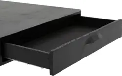 Goossens salontafel bjarte zwart eiken - 8203434-A-01