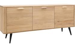 Goossens dressoir bjarte wit eiken - 8203438-02