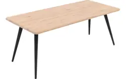 Goossens eettafel bjarte wit eiken - 8203440-02