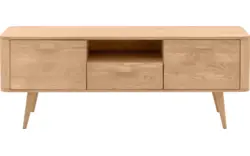 Goossens tv meubel bjarte wit eiken - 8203446-01