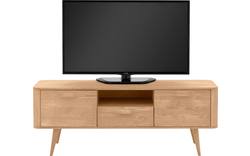 Goossens tv meubel bjarte wit eiken - 8203446-01