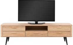 Goossens tv meubel bjarte wit eiken - 8203448-01