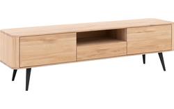 Goossens tv dressoir bjarte wit eiken - 8203449-02