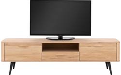Goossens tv dressoir bjarte wit eiken - 8203449-01