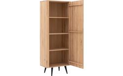 Goossens opbergkast bjarte wit eiken - 8203450-01