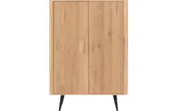 Goossens opbergkast bjarte wit eiken - 8203451-01