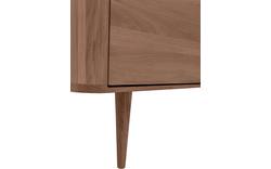 Goossens dressoir bjarte donker bruin eiken - 8203454-01
