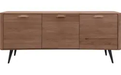 Goossens dressoir bjarte donker bruin eiken - 8203457-01