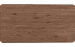 Goossens eettafel bjarte donker bruin eiken - 8203460-02
