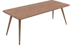 Goossens eettafel bjarte donker bruin eiken - 8203461-03