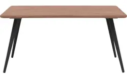Goossens eettafel bjarte donker bruin eiken - 8203466-02