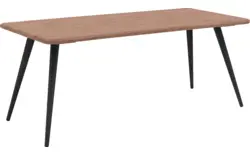 Goossens eettafel bjarte donker bruin eiken - 8203468-02