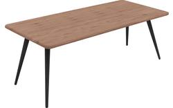 Goossens eettafel bjarte donker bruin eiken - 8203471-03