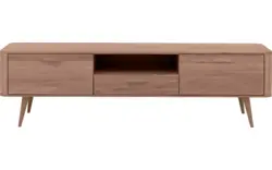 Goossens tv dressoir bjarte donker bruin eiken - 8203473-01