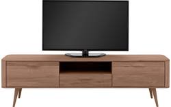 Goossens tv dressoir bjarte donker bruin eiken - 8203473-01