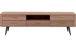 Goossens tv meubel bjarte donker bruin eiken - 8203474-01