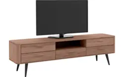 Goossens tv meubel bjarte donker bruin eiken - 8203474-01