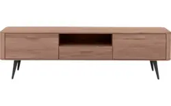 Goossens tv dressoir bjarte donker bruin eiken - 8203475-01