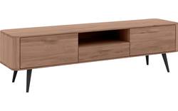 Goossens tv dressoir bjarte donker bruin eiken - 8203475-01