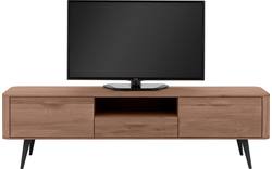 Goossens tv dressoir bjarte donker bruin eiken - 8203475-01
