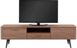 Goossens tv dressoir bjarte donker bruin eiken - 8203475-01