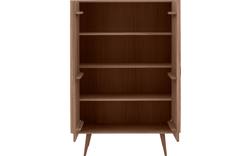 Goossens opbergkast bjarte donker bruin eiken - 8203477-01
