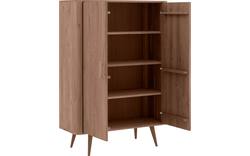 Goossens opbergkast bjarte donker bruin eiken - 8203477-01