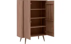 Goossens opbergkast bjarte donker bruin eiken - 8203477-01