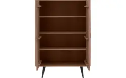 Goossens opbergkast bjarte donker bruin eiken - 8203479-01