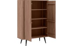Goossens opbergkast bjarte donker bruin eiken - 8203479-01