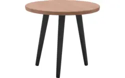 Goossens hoektafel bjarte donker bruin eiken - 8203483-01