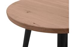 Goossens hoektafel bjarte donker bruin eiken - 8203483-01