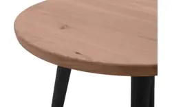 Goossens hoektafel bjarte donker bruin eiken - 8203483-01