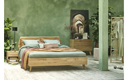 Goossens bedframe cosima blank eiken - 8203484