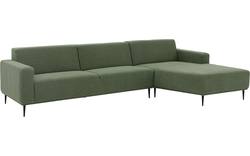 Goossens excellent loungebank prato groen stof - 8203535-04