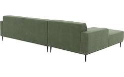 Goossens excellent loungebank prato groen stof - 8203535-gespiegeld-01